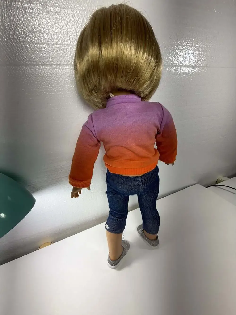 American Girl McKenna Doll with Blonde Bob and Warm-Up Outfit